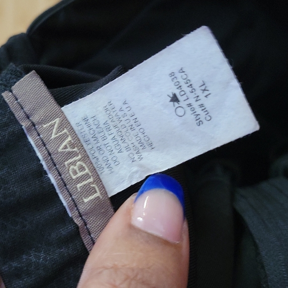 Black peplum mini dress 1XL - Picture 7 of 7